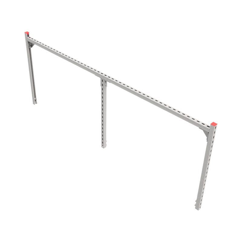 Конструкция опорная для горизонт. прямоугол. воздуховодов и метал. лотков кабеленесущих систем TECHNORAPTOR 2500х1000 КМ TR0587