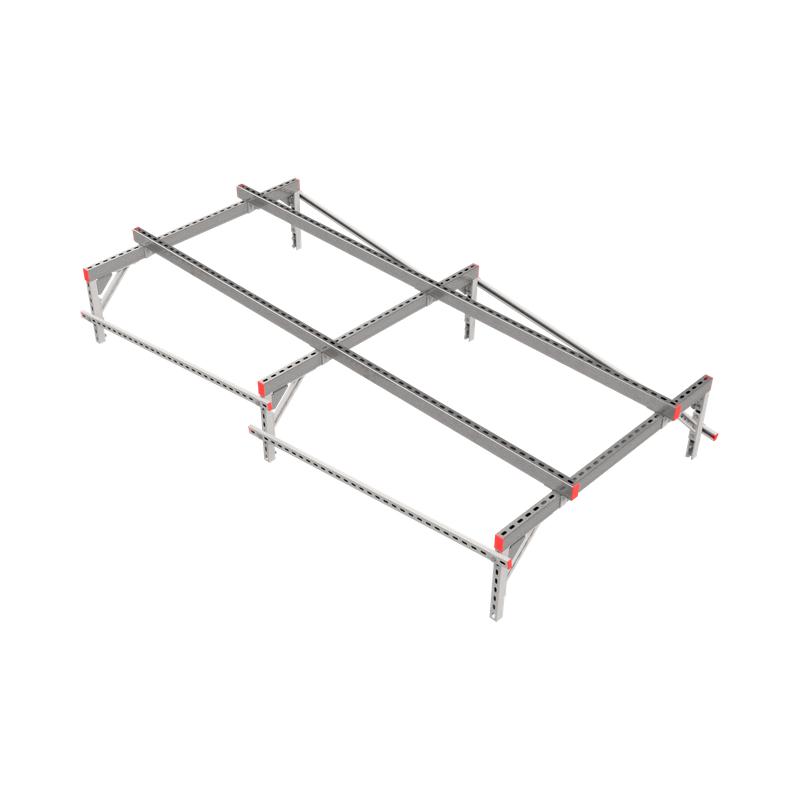 Конструкция опорная для установки оборудования TECHNORAPTOR 1500х3000 тип 1 HD КМ TR0482