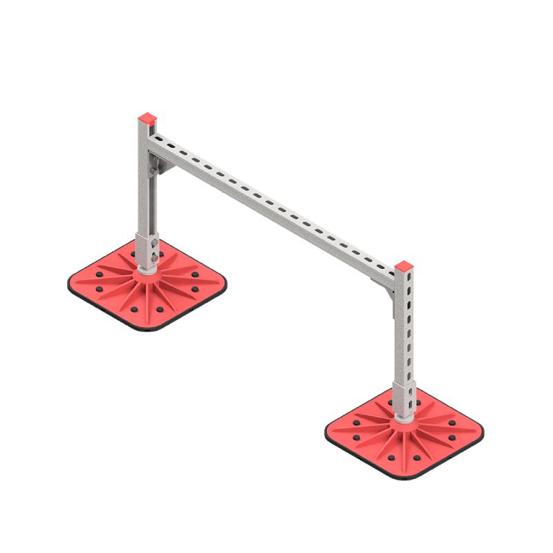 Конструкция опорная для горизонт. прямоугол. воздуховодов и метал. лотков кабеленесущих систем TECHNORAPTOR FOOT 1000х500 HD КМ TR0285