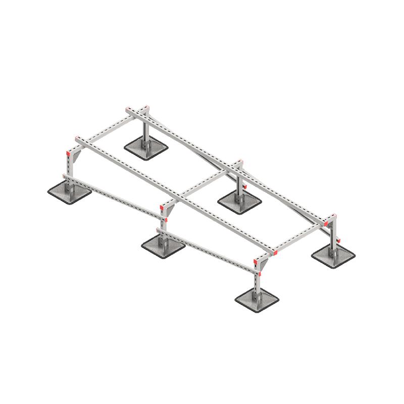 Конструкция опорная для установки оборудования TECHNORAPTOR STEELFOOT 1000х2500 КМ TR0103
