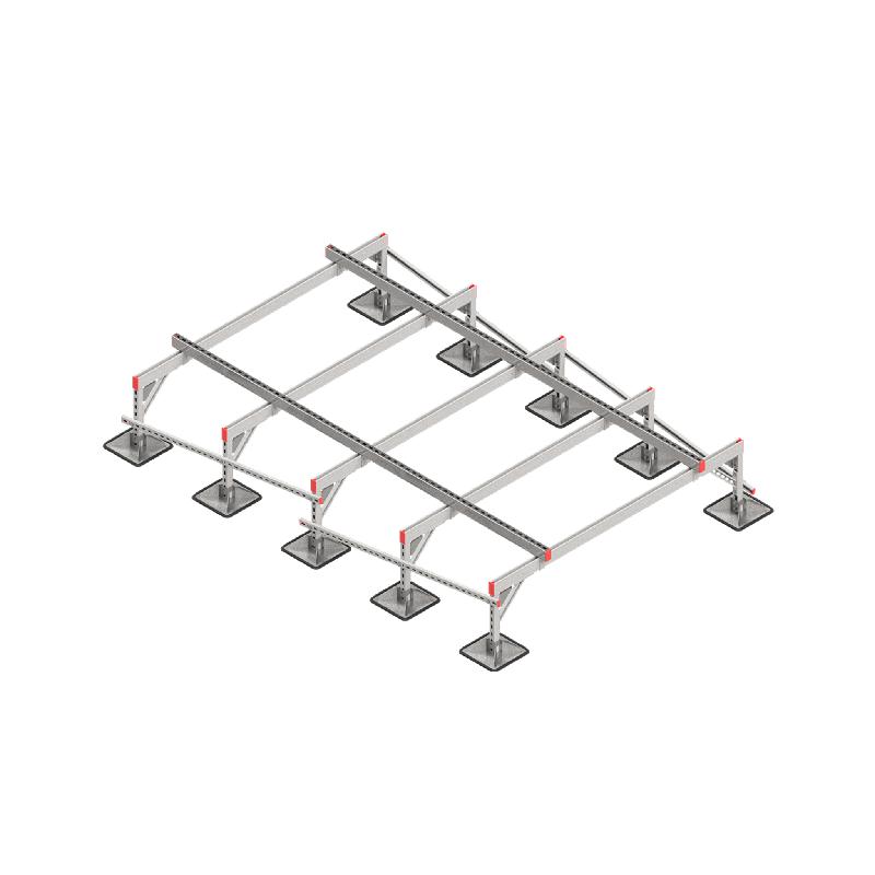 Конструкция опорная для установки оборудования TECHNORAPTOR STEELFOOT 2000х3000 тип 2 КМ TR0143
