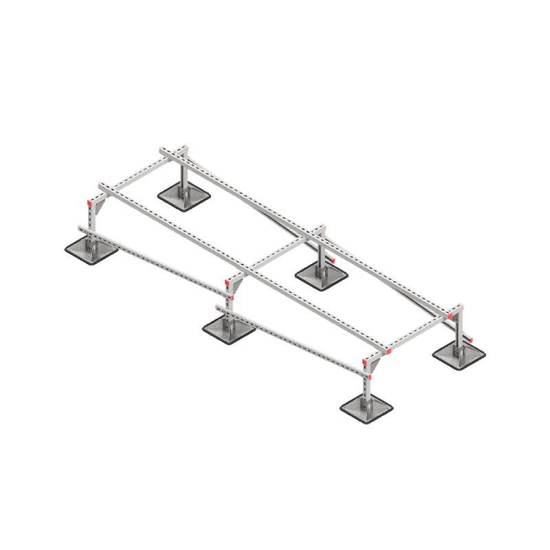 Конструкция опорная для установки оборудования TECHNORAPTOR STEELFOOT 1000х3000 HD КМ TR0304