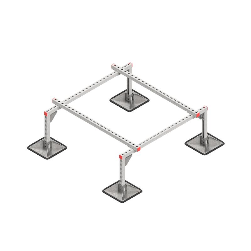 Конструкция опорная для установки оборудования TECHNORAPTOR STEELFOOT 1200х1200 HD КМ TR0307