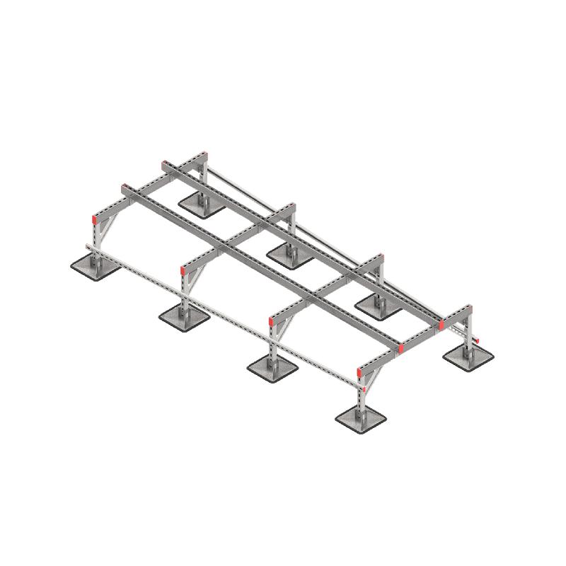 Конструкция опорная для установки оборудования TECHNORAPTOR STEELFOOT 1200х3000 тип 3 HD КМ TR0315