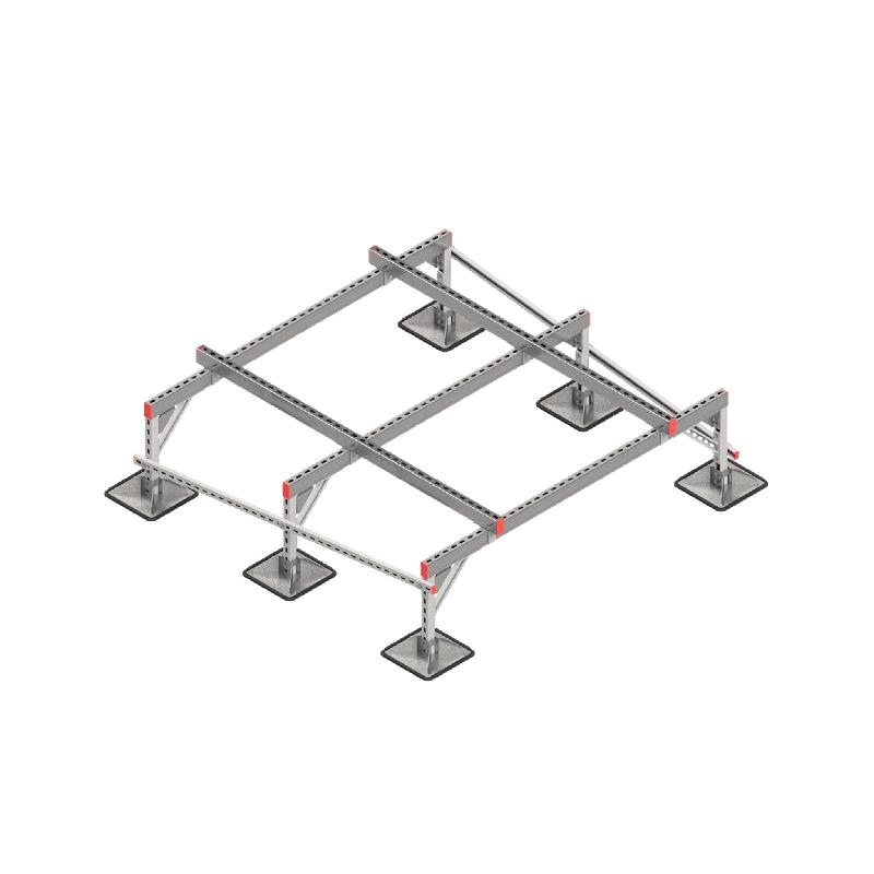 Конструкция опорная для установки оборудования TECHNORAPTOR STEELFOOT 1800х1800 HD КМ TR0336