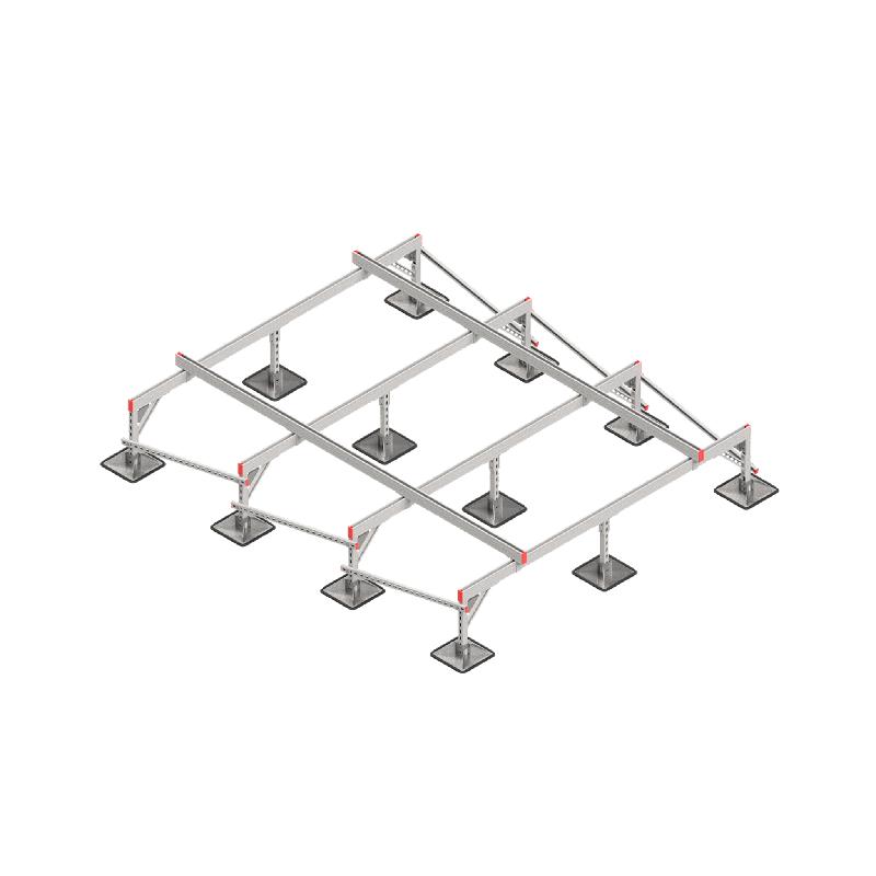 Конструкция опорная для установки оборудования TECHNORAPTOR STEELFOOT 2500х3000 тип 2 HD КМ TR0347