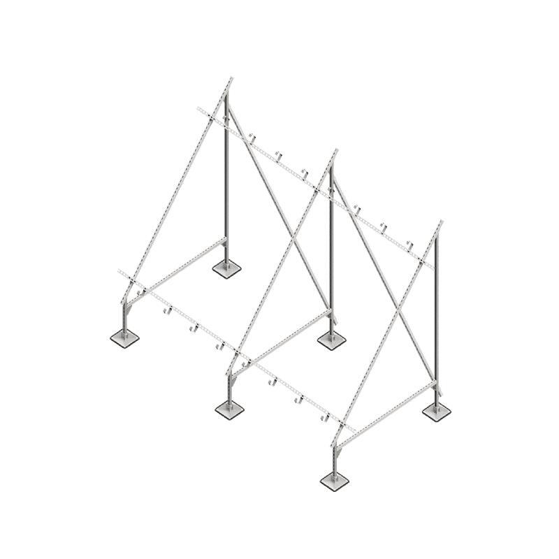 Конструкция опорная для установки нескольких солнечных панелей/коллекторов TECHNORAPTOR STEELFOOT HD КМ TR0366