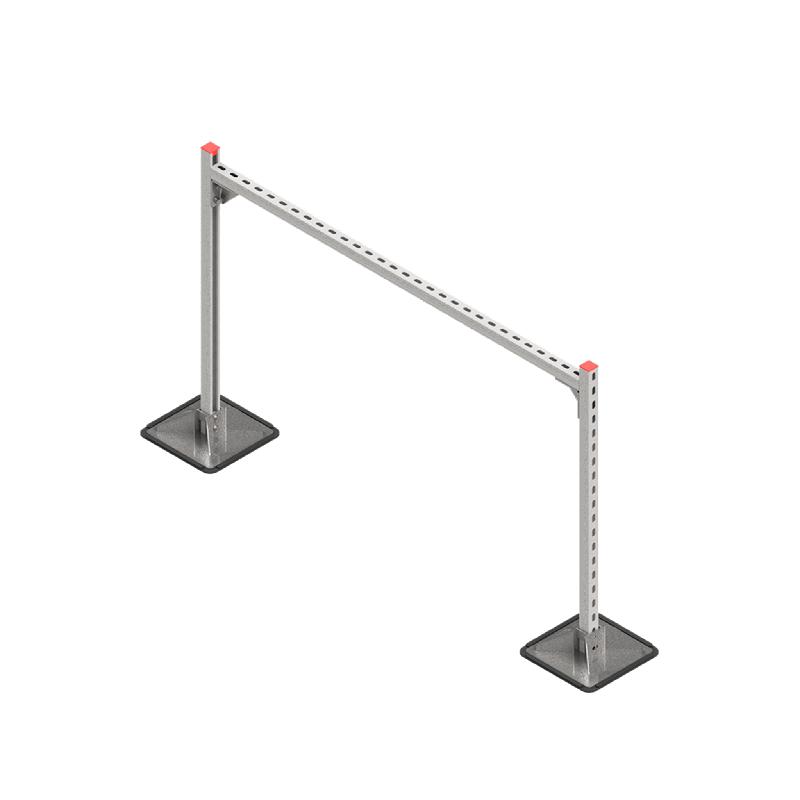 Конструкция опорная для горизонт. прямоугол. воздуховодов и метал. лотков кабеленесущих систем TECHNORAPTOR STEELFOOT 1500х1000 КМ TR0170
