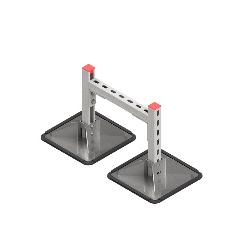 Конструкция опорная для горизонт. прямоугол. воздуховодов и метал. лотков кабеленесущих систем TECHNORAPTOR STEELFOOT 350х500 HD КМ TR0367