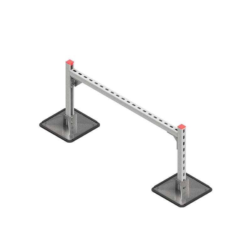 Конструкция опорная для горизонт. прямоугол. воздуховодов и метал. лотков кабеленесущих систем TECHNORAPTOR STEELFOOT 1000х500 HD КМ TR0369