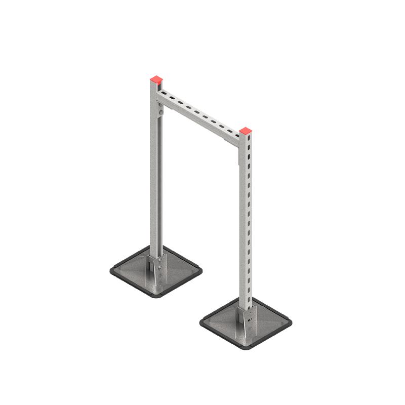 Конструкция опорная для горизонт. прямоугол. воздуховодов и метал. лотков кабеленесущих систем TECHNORAPTOR STEELFOOT 500х1000 HD КМ TR0371