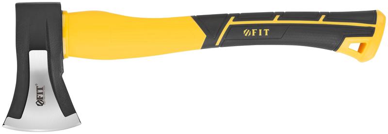 Топор-колун "ушастый" кованый 1000г фибергласовая ручка FIT 46171