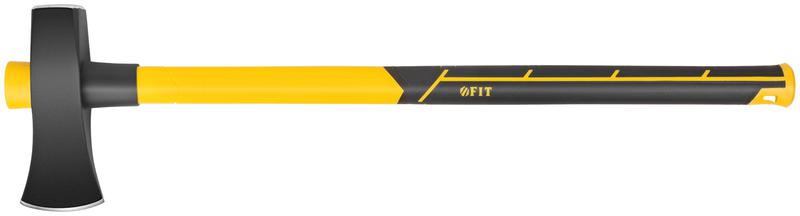 Топор-колун кованый 900мм 3600г фибергласовая длинная ручка FIT 46179