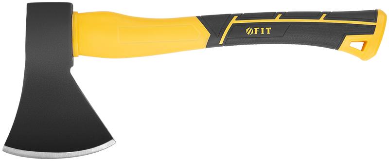 Топор 1000г усилен. фибергласовая ручка; кованая усилен. сталь FIT 46233