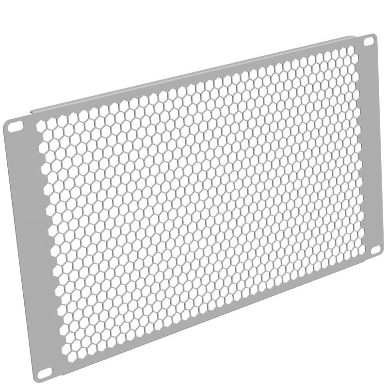 Фальш-панель 6U перфорир. RAL 7035 сер. SYSMATRIX BP 0068.700