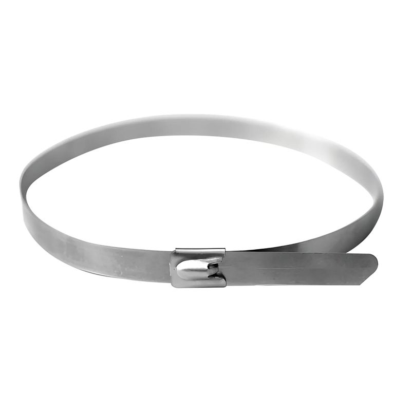 Хомут кабельный 13х300 нерж. сталь AISI 304 серебр. (уп.20шт) DKC 27419