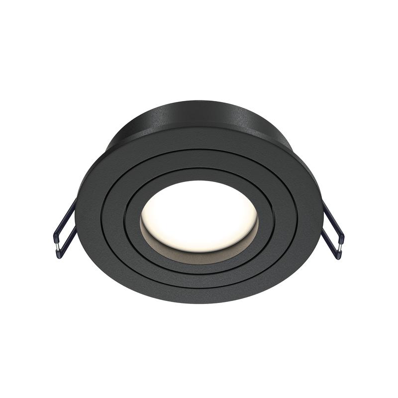 Светильник Atom GU10 10Вт встраив. Maytoni DL023-2-01B