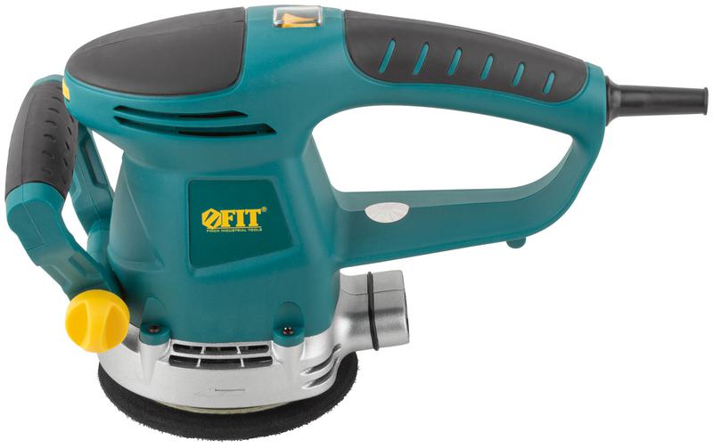Машина шлифовальная эксцентриковая 480Вт 4000-14000об/мин; 125мм; липучка FIT 80585