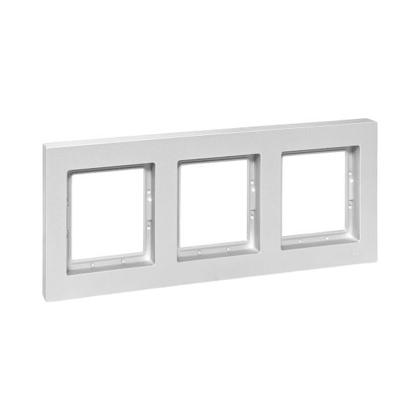 Рамка 3-м Эпика IP44 пластик алюм. EKF UP1-FPA-03-44