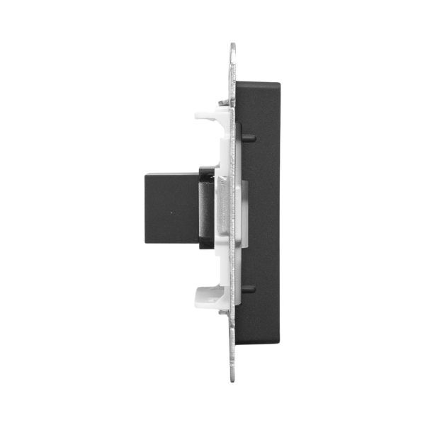 Розетка СП Эпика HDMI механизм черн. EKF UP1-SOB-HDMI