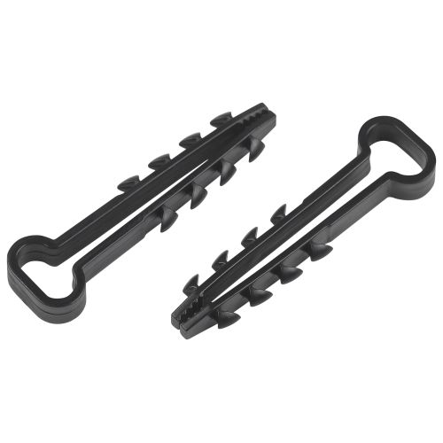 Дюбель-хомут 5-10мм для плоского кабеля NO-224-565 черн. (уп.10шт) Эра Б0066252