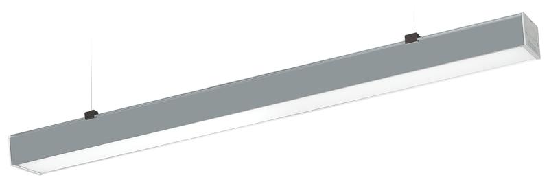 Светильник светодиодный FLORA-50 54 4000К IP40 2290х50х70 CRI90 opal-sand подвесной/накладной бел. CSVT ЦБ-00011231