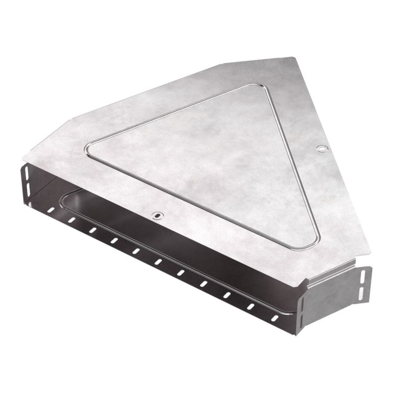 Угол горизонтальный 45град. 600х100 0.8мм с крышкой Стандарт Промрукав PR16.0621