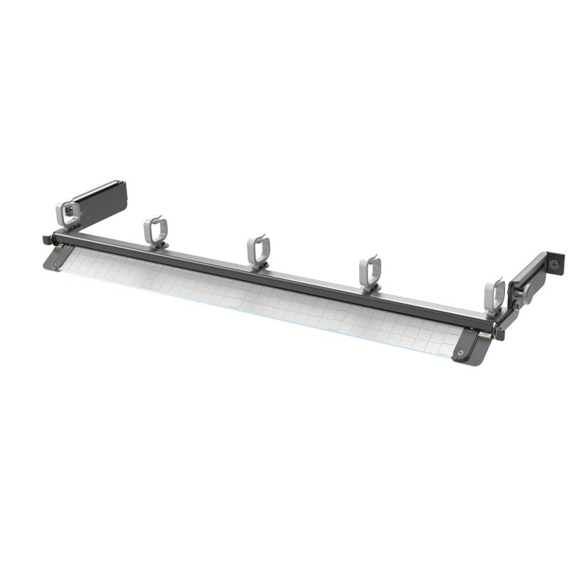 Организатор фронтальный для оптических полок и панелей 1U регулируемый с откидной панелью для маркировки DKC RNMTPFRORG1UML