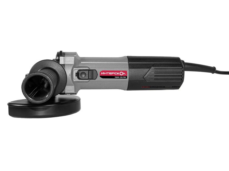 Машина шлифовальная угловая УШМ-125/750 ИНТЕРСКОЛ 981.0.0.00