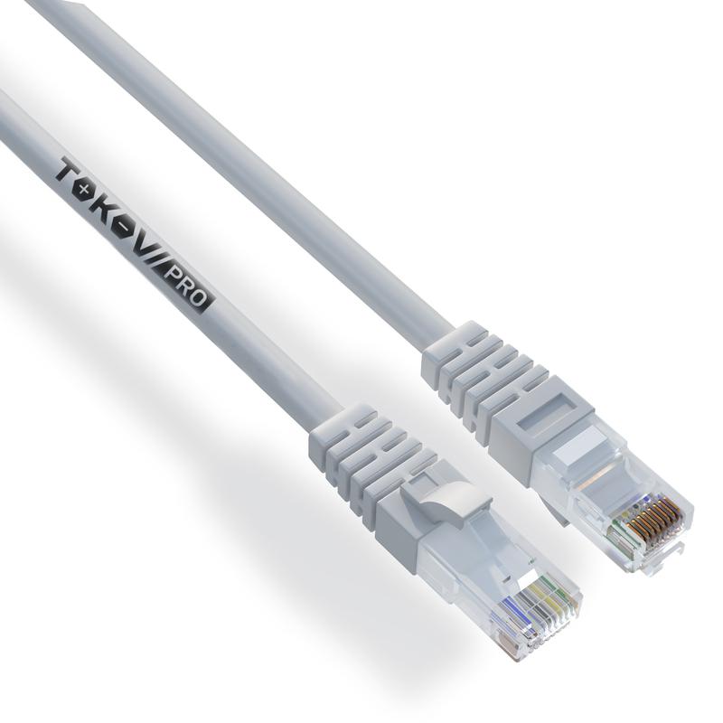 Патч-корд кат.5E U/UTP 24 AWG PVC 3м PRO TOKOV ELECTRIC TKP-PC06-5EU-CUPVC-3M