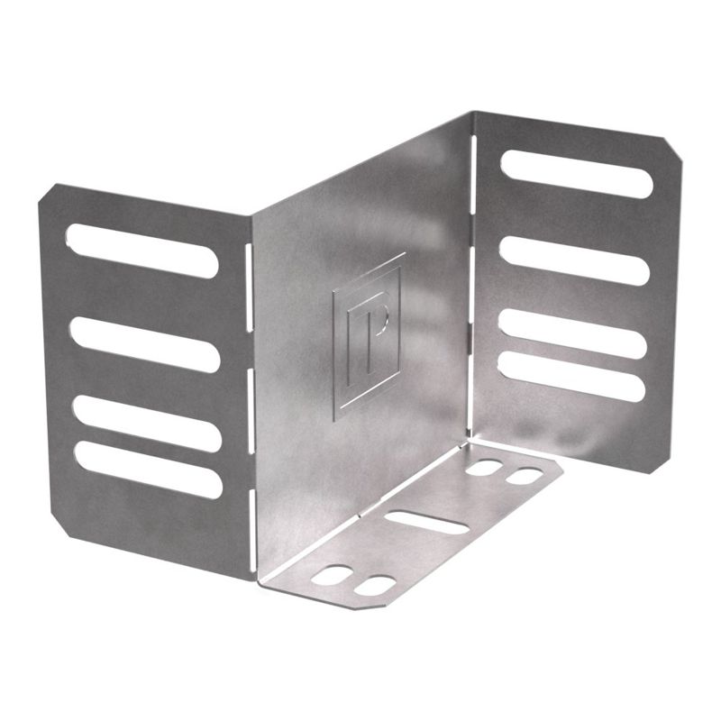 Переходник упрощенный горизонт. на 100мм Н100 0.7мм Промрукав PR16.1050