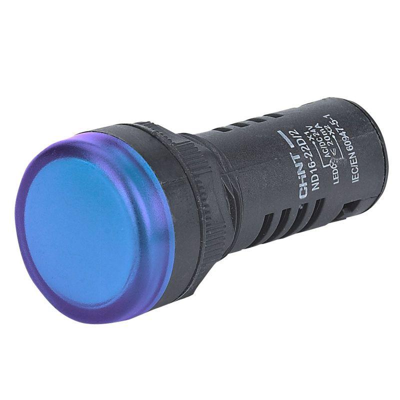Индикатор помехозащищенный ND16-22D/2K2 AC 110В (R) син. CHINT 267996