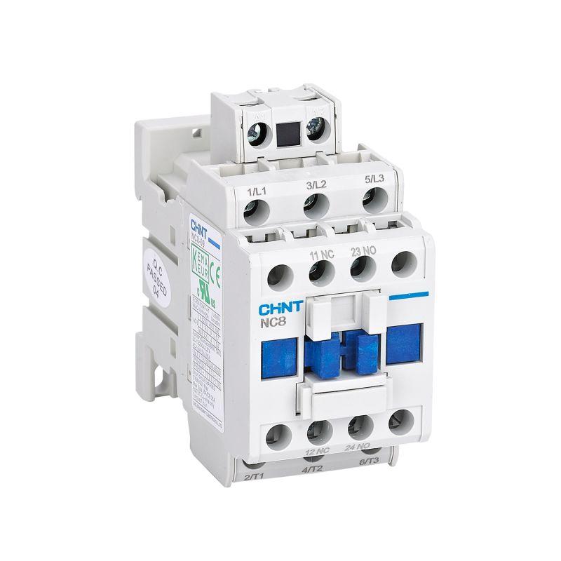 Контактор NC8-09/W 3п 9А кат. 48-130В AC/DC 1НО+1НЗ (R) CHINT 572268