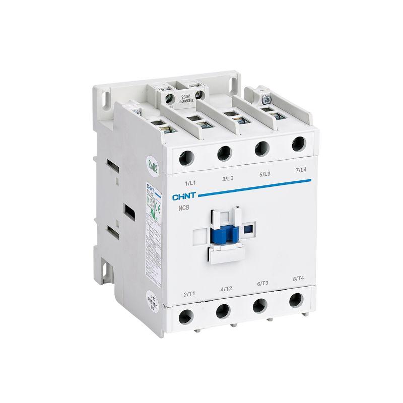 Контактор NC8-80/22/W 4п (2НО+2НЗ) 80А кат. 48-130В AC/DC (R) CHINT 506521