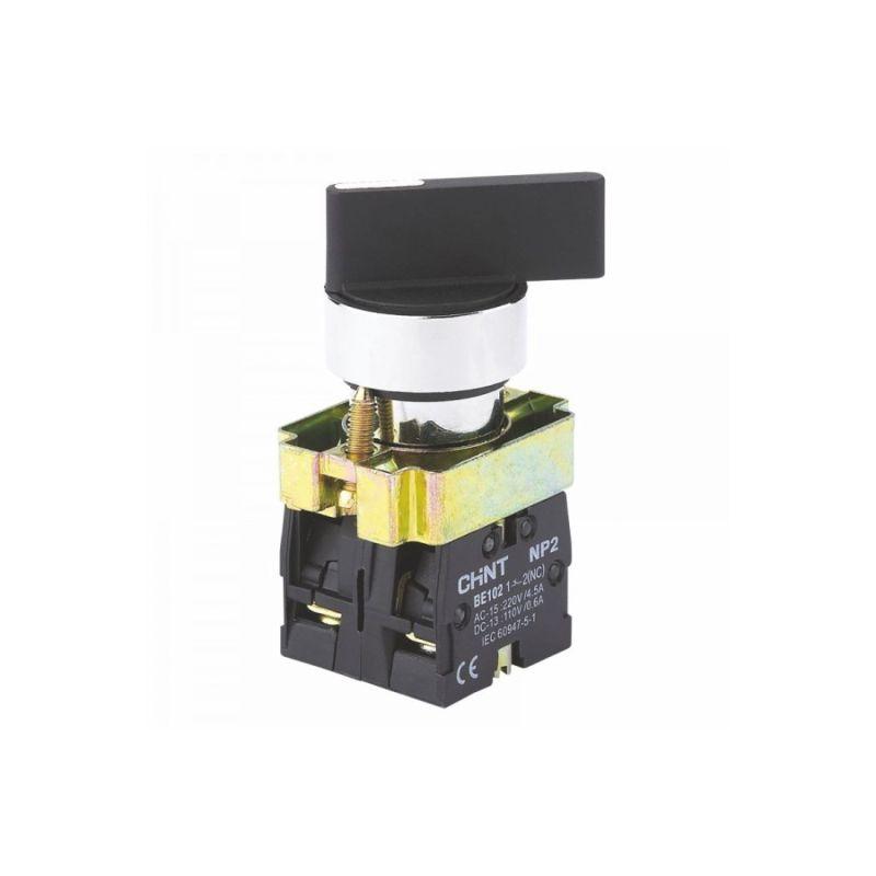 Переключатель NP2-BJ75 3 положения с возвратом (1НО) 1НЗ +1НО IP40 (R) CHINT 576085