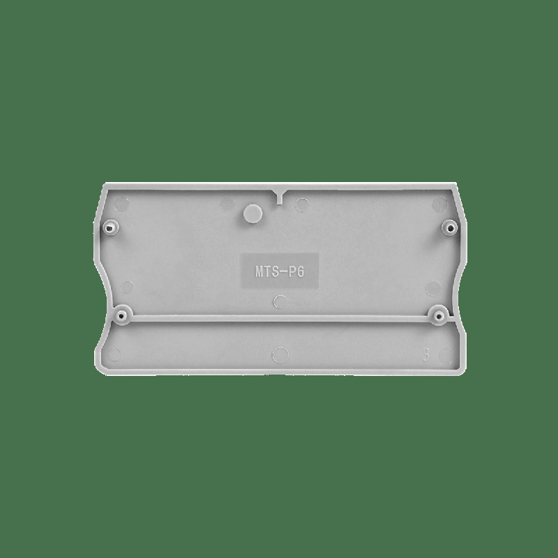 Заглушка торцевая 6 10кв.мм MTS-P6 сер. (уп.20шт) ОВЕН 136901