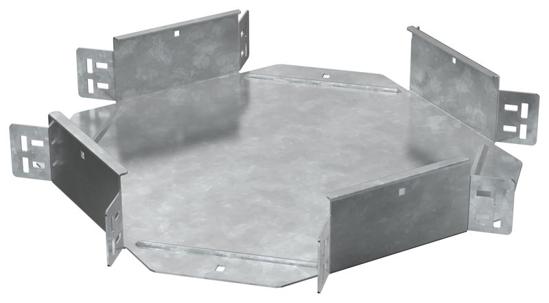 Ответвитель для лотка 100х150 2.0мм HDZ ESCA 7 IEK ES7-KR-100-150-20-HDZ