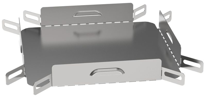 Ответвитель для лотка 35х50 0.6мм ESCA 3 IEK ES3-KR-035-050-06