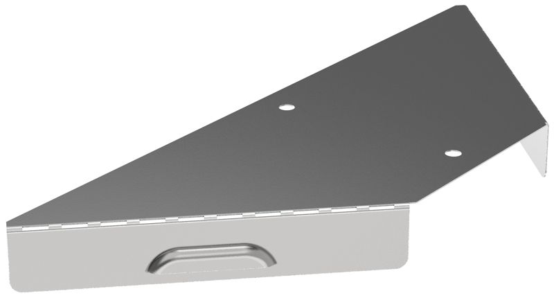 Крышка для отвода Т-образ. осн.100 0.6мм ESCA 3 IEK ES3-OTD-100-06