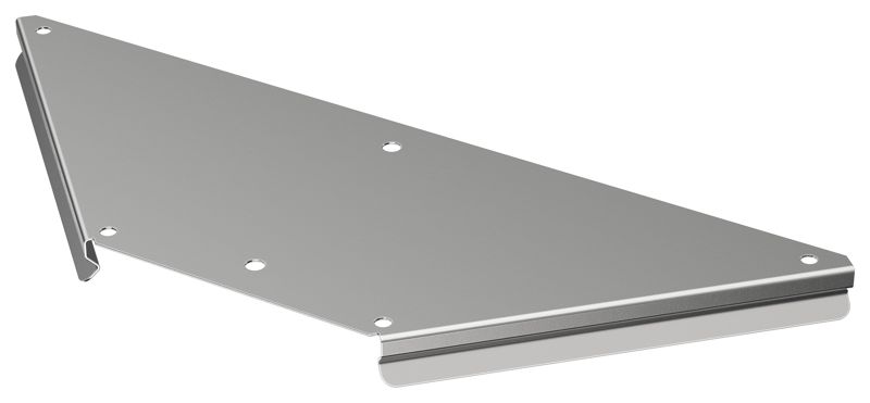 Крышка для отвода Т-образ. осн.100 1.5мм ESCA 7 IEK ES7-OTD-100-15