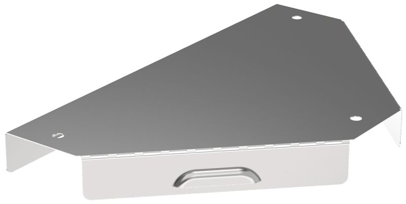 Крышка разветвителя Т-образ. осн.50 0.6мм ESCA 3 IEK ES3-RTD-050-06