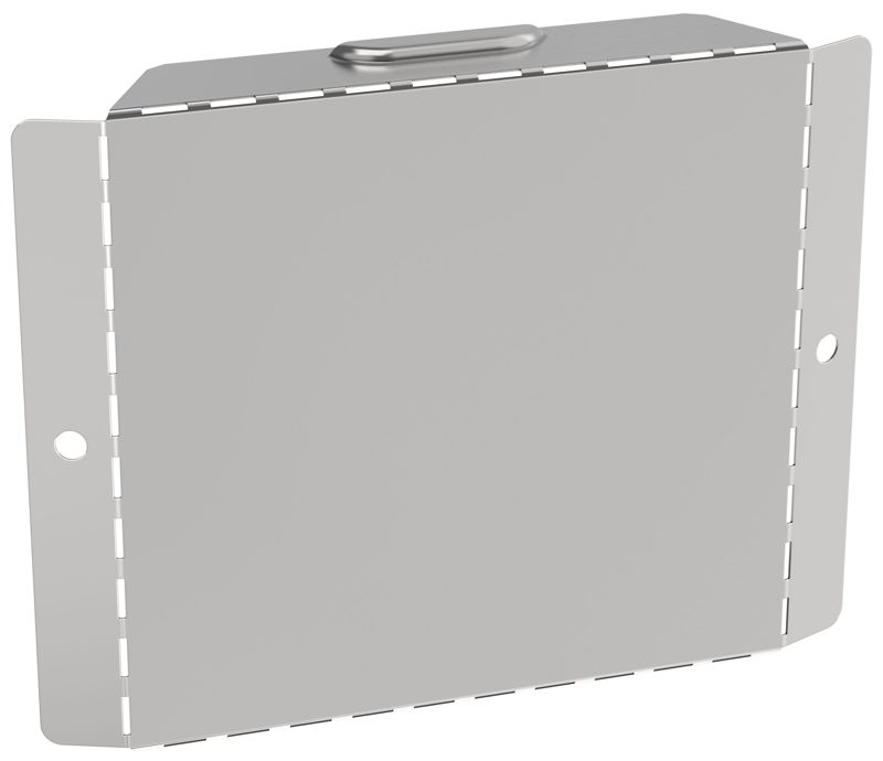 Крышка для угла вертикал. внешн. 45град. 100х150 0.6мм ESCA 3 IEK ES3-PVD-45-100-150-06