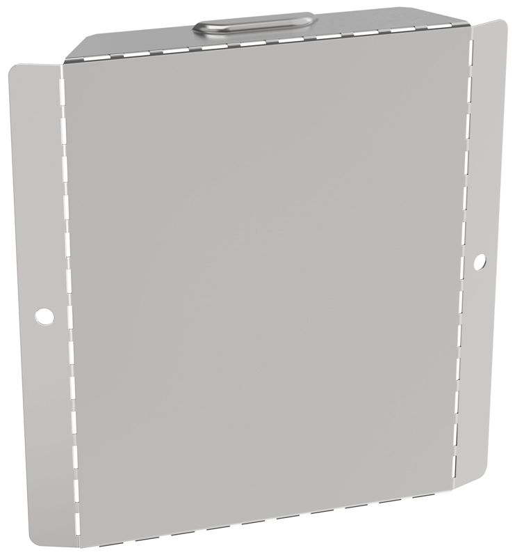 Крышка для угла вертикал. внешн. 45град. 100х200 0.6мм ESCA 3 IEK ES3-PVD-45-100-200-06