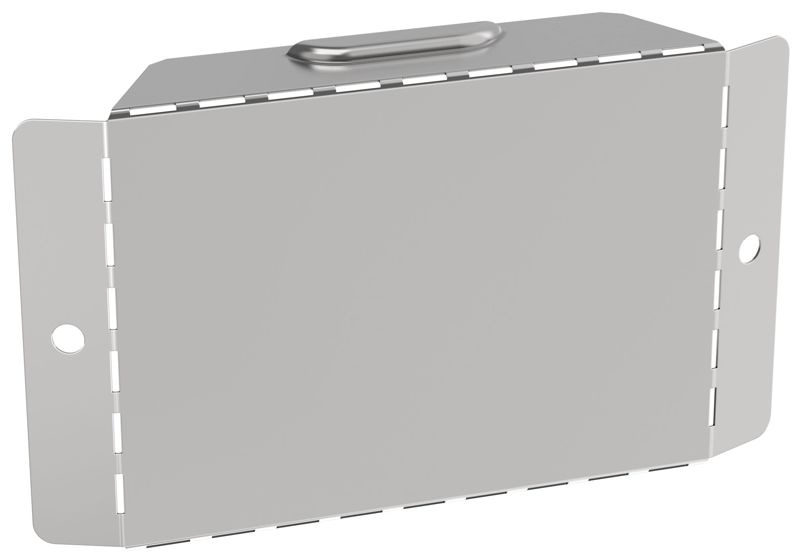 Крышка для угла вертикал. внешн. 45град. 35х100 0.6мм ESCA 3 IEK ES3-PVD-45-035-100-06