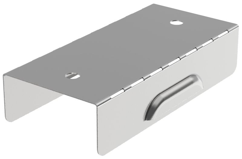 Крышка для угла вертикал. внутр. 45град. 35х50 0.6мм ESCA 3 IEK ES3-PND-45-035-050-06