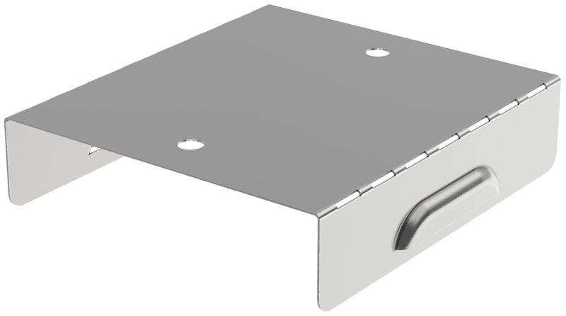 Крышка для угла вертикал. внутр. 90град. 100х100 0.6мм ESCA 3 IEK ES3-PND-90-100-100-06