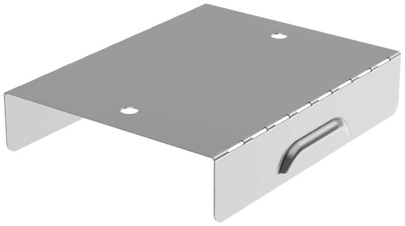 Крышка для угла вертикал. внутр. 90град. 80х100 0.6мм ESCA 3 IEK ES3-PND-90-080-100-06