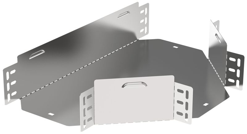 Разветвитель Т-образный 100х200 0.6мм ESCA 3 IEK ES3-RT-100-200-06