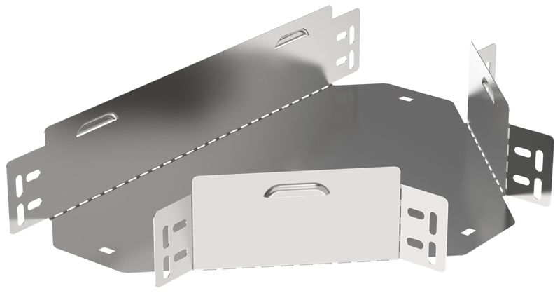 Разветвитель Т-образный 80х150 0.6мм ESCA 3 IEK ES3-RT-080-150-06