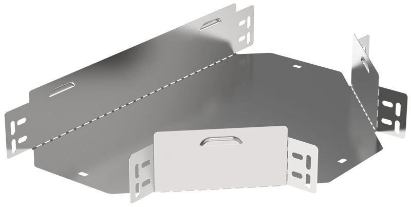 Разветвитель Т-образный 80х200 0.6мм ESCA 3 IEK ES3-RT-080-200-06